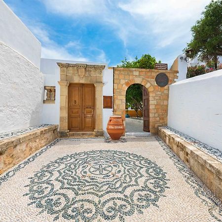 Villa Eftihia In Lindos Buitenkant foto