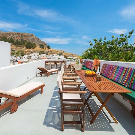 Villa Eftihia In Lindos Buitenkant foto
