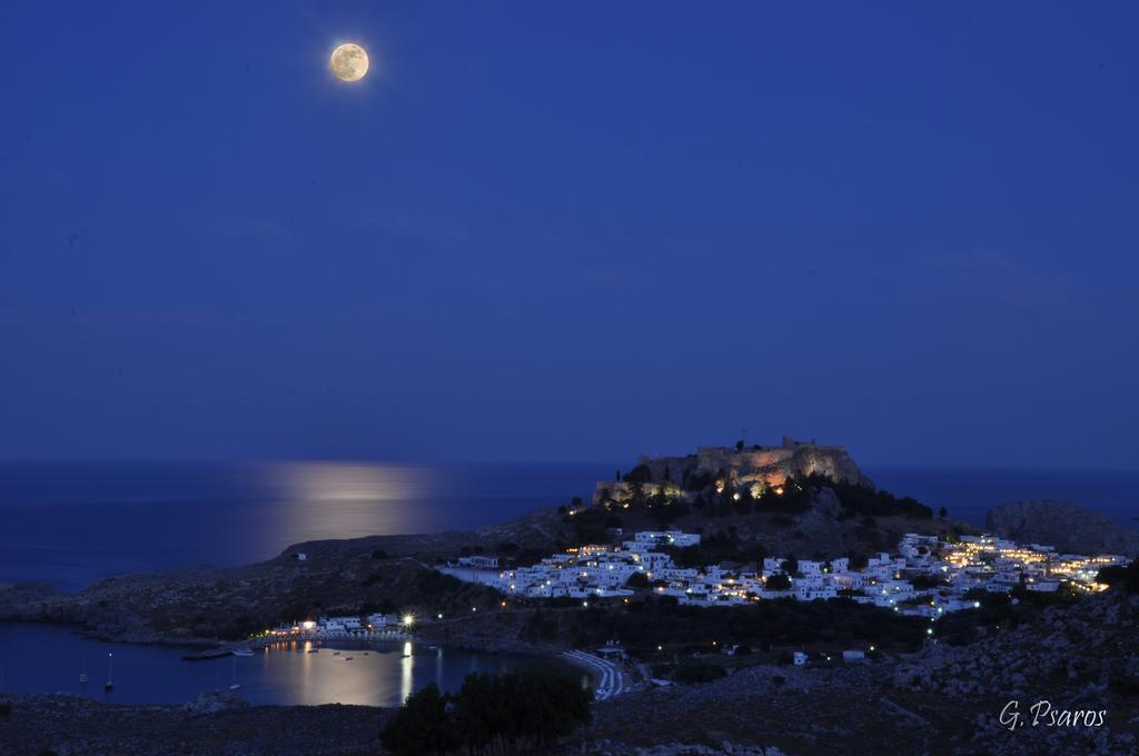Villa Eftihia In Lindos Buitenkant foto