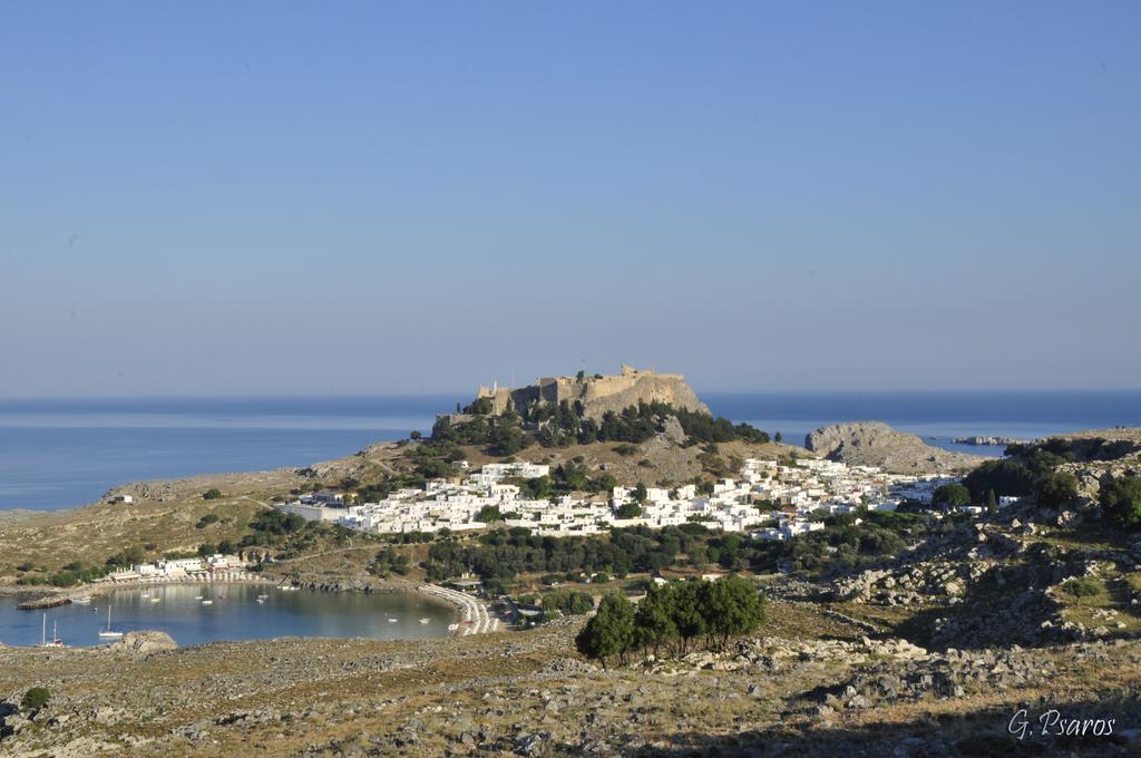 Villa Eftihia In Lindos Buitenkant foto