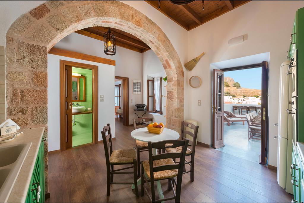 Villa Eftihia In Lindos Buitenkant foto