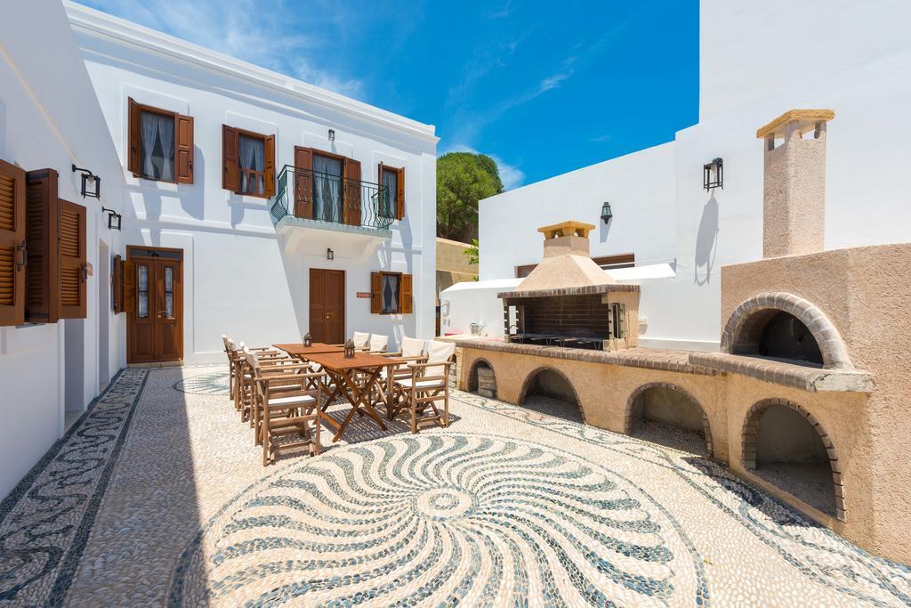 Villa Eftihia In Lindos Buitenkant foto