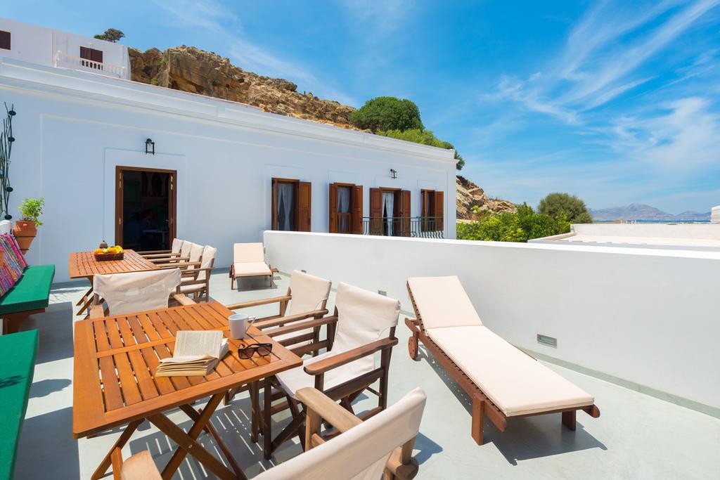 Villa Eftihia In Lindos Buitenkant foto
